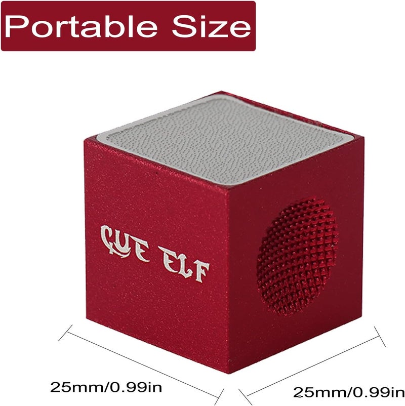 CUEELF Cube Billiard Pool Cue Tip Repair Tool 5-in-1 Pool Stick Shaper/Scuffer/Aerator/Burnisher/Pool Cue Stick Accessories - Image 2